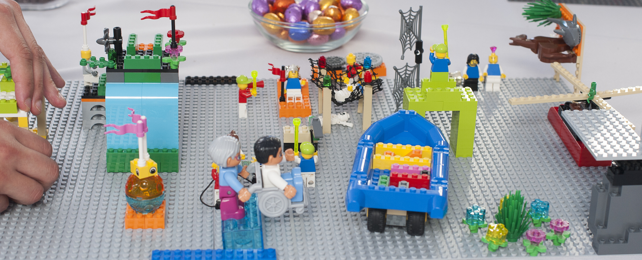 een gezamenlijk model met de Lego Serious Play methode